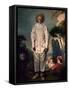Gilles, Ca. 1718-19-Antoine Watteau-Framed Stretched Canvas