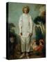 Gilles, Circa 1718/19-Jean Antoine Watteau-Stretched Canvas