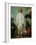 Gilles, Circa 1718/19-Jean Antoine Watteau-Framed Giclee Print