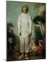 Gilles, Circa 1718/19-Jean Antoine Watteau-Mounted Giclee Print