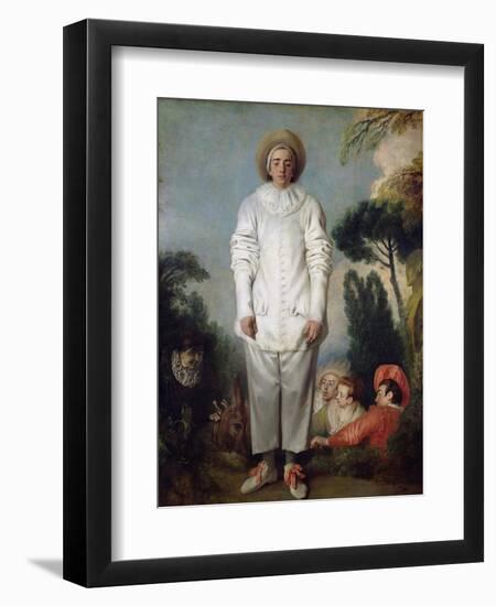 Gilles, circa 1718-19-Jean Antoine Watteau-Framed Giclee Print