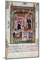 Gilles De Pontoise, Abbot of St Denis, 1317-null-Mounted Giclee Print