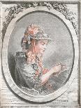 Portrait of Madame Huet, C1773-Gilles Demarteau-Framed Giclee Print