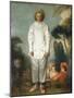 Gilles - Pierrot, 1718-1719-Jean-Antoine Watteau-Mounted Giclee Print