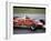 Gilles Villeneuve Racing a Ferrari 312T5, British Grand Prix, Brands Hatch, 1980-null-Framed Photographic Print