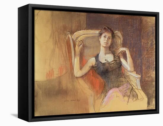 Gillian, 1993-John Stanton Ward-Framed Stretched Canvas