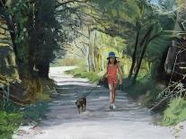 Walking the Dog-Gillian Furlong-Giclee Print