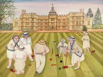 The Croquet Match-Gillian Lawson-Giclee Print