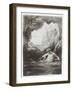 Gilliatt Struggles with the Giant Octopus-Gustave Doré-Framed Giclee Print