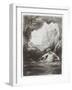 Gilliatt Struggles with the Giant Octopus-Gustave Doré-Framed Giclee Print