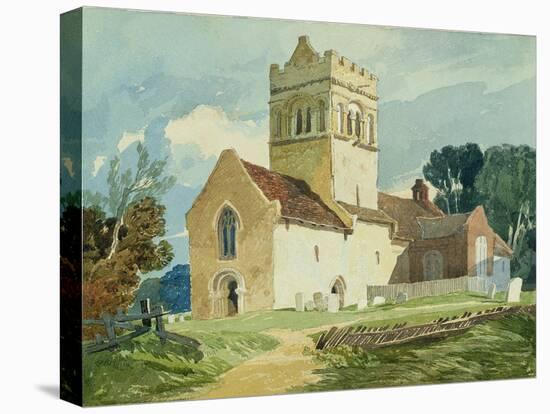 Gillingham Church, Norfolk-John Sell Cotman-Stretched Canvas