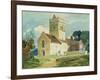 Gillingham Church, Norfolk-John Sell Cotman-Framed Giclee Print