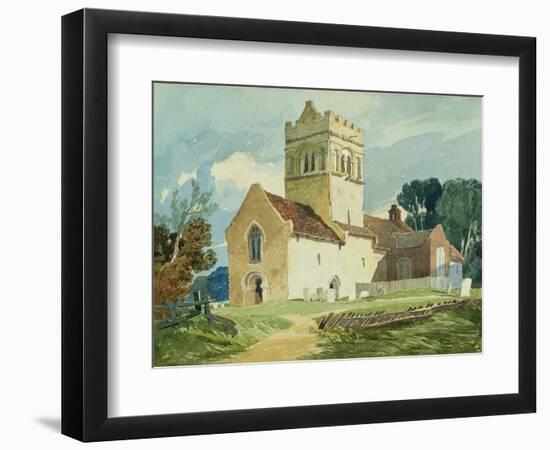 Gillingham Church, Norfolk-John Sell Cotman-Framed Giclee Print