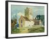 Gillingham Church, Norfolk-John Sell Cotman-Framed Giclee Print