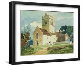 Gillingham Church, Norfolk-John Sell Cotman-Framed Giclee Print