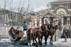 A Religious Procession in a Village, Russia, C1890-Gillot-Giclee Print