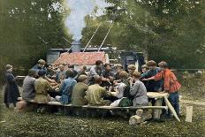 Workmen's Canteen in a Village, Russia, C1890-Gillot-Giclee Print