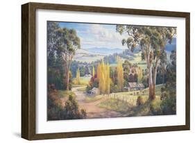 Gilmore Valley Gold-John Bradley-Framed Giclee Print