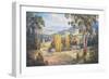 Gilmore Valley Gold-John Bradley-Framed Giclee Print