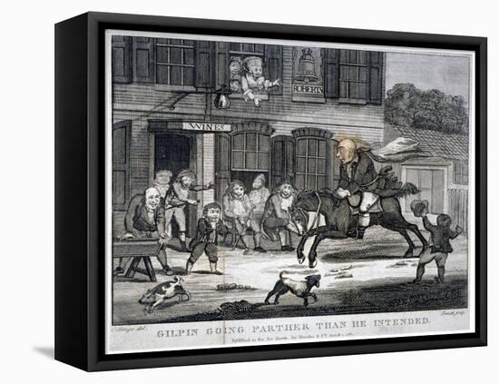 Gilpin Going Farther Than He Intended, 1784-Smith-Framed Stretched Canvas