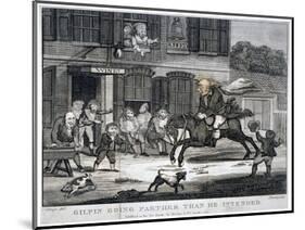 Gilpin Going Farther Than He Intended, 1784-Smith-Mounted Giclee Print