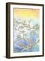 Gilt Branches II-Jennifer Goldberger-Framed Art Print