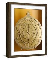 Gilt Brass Planispheric Astrolabe-Jean Naze-Framed Photographic Print