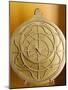 Gilt Brass Planispheric Astrolabe-Jean Naze-Mounted Photographic Print