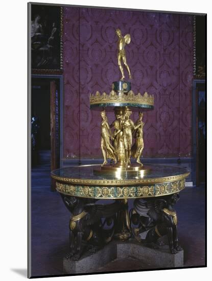 Gilt Bronze and Malachite Table-Pierre-Philippe Thomire-Mounted Giclee Print