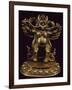 Gilt Bronze Statue Depicting Garuda, Detail of Fabulous Bird Venerated in Bon Religion-null-Framed Giclee Print