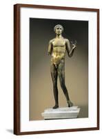 Gilt Bronze Statuette of Apollo, from Lillebonne-null-Framed Giclee Print