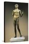 Gilt Bronze Statuette of Apollo, from Lillebonne-null-Stretched Canvas