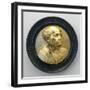 Gilt Cast Bronze Effigy of Paracelsus-null-Framed Photographic Print