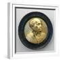 Gilt Cast Bronze Effigy of Paracelsus-null-Framed Photographic Print