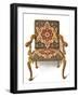 Gilt chair covered in needlework, 1906-Shirley Slocombe-Framed Giclee Print