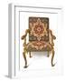 Gilt chair covered in needlework, 1906-Shirley Slocombe-Framed Giclee Print