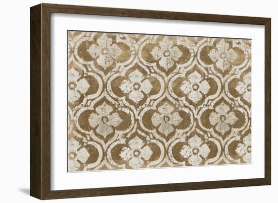 Gilt Complex I Neutral Warm-Avery Tillmon-Framed Art Print