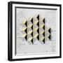 Gilt Geometry I-Naomi McCavitt-Framed Art Print