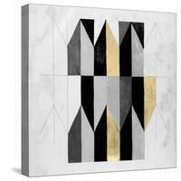 Gilt Geometry V-Naomi McCavitt-Stretched Canvas