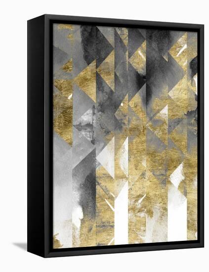 Gilt Reflections II-Chariklia Zarris-Framed Stretched Canvas