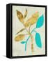 Gilt Tropic III-Chariklia Zarris-Framed Stretched Canvas