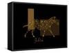 Gilt Zebra-Tina Lavoie-Framed Stretched Canvas