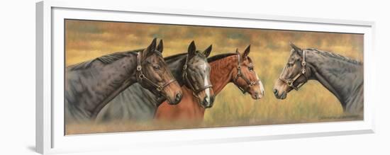 Giltedge, Custom Made, Biko and Prince Panache-Sandra Lawrence-Framed Giclee Print