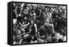 Gimme Shelter, Hell's Angels Beating an Audience Member at Altamont, 1970-null-Framed Stretched Canvas