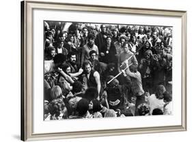 Gimme Shelter, Hell's Angels Beating an Audience Member at Altamont, 1970-null-Framed Photo