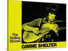 Gimme Shelter, Keith Richards, 1970-null-Stretched Canvas