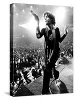 Gimme Shelter, Mick Jagger, 1970-null-Stretched Canvas
