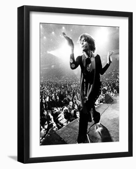 Gimme Shelter, Mick Jagger, 1970-null-Framed Photo