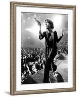 Gimme Shelter, Mick Jagger, 1970-null-Framed Photo