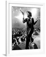 Gimme Shelter, Mick Jagger, 1970-null-Framed Photo